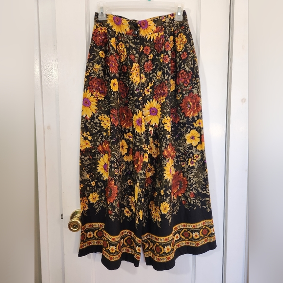 FLOWY Vintage High waist pants cropped - Picture 6 of 7